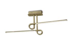 Cinto Antique Brass Ceiling Lights Mantra Linear Fittings